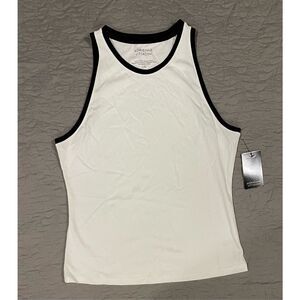 Adrienne Vittadini Large Black and White Women’s Tank New